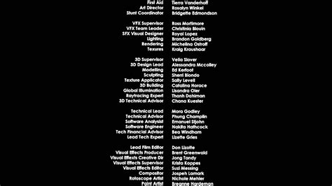 2012 (Windows) software credits, cast, crew of song